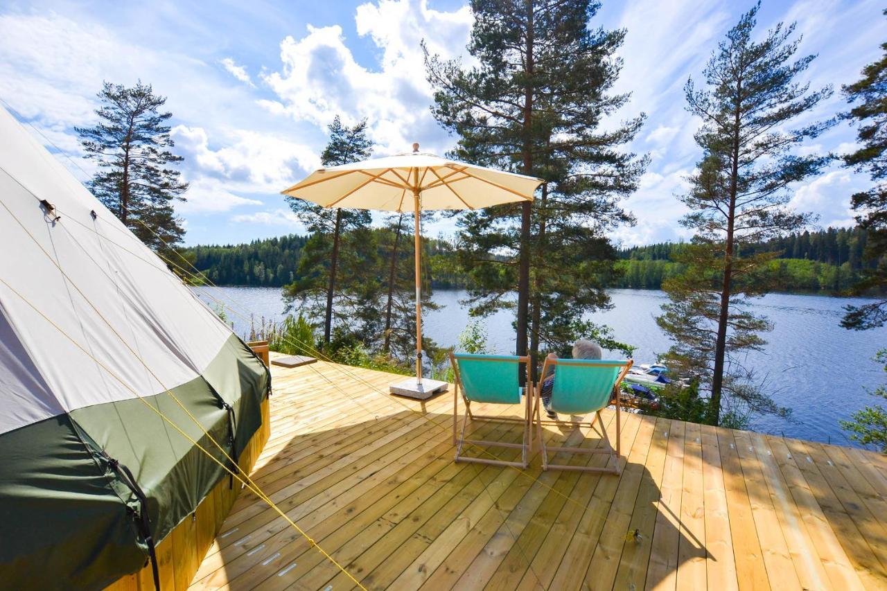 Arjaeng Camping & Stugor Sommarvik Arjäng Exterior foto